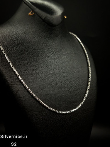 زنجیر نقره مردانه کرال ترک