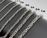 انواع زنجیر سیاه قلم نقره جات نایس