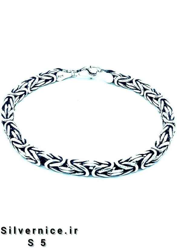 دستبند کرال مردانه سایز 5 میل