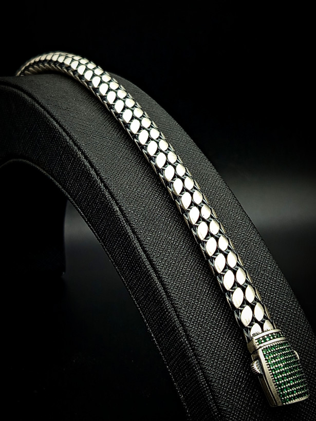 دستبنئد تمام نقره ترک