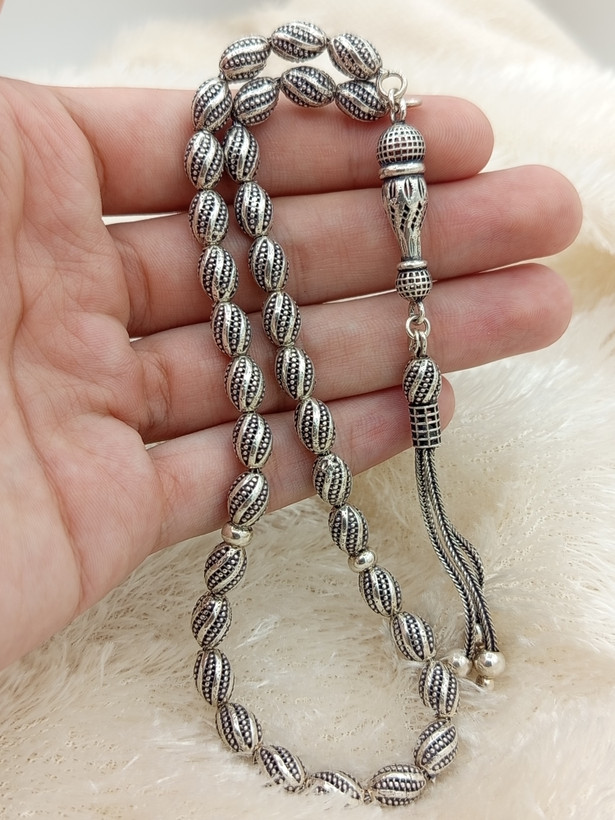 تسبیح نقره ترک