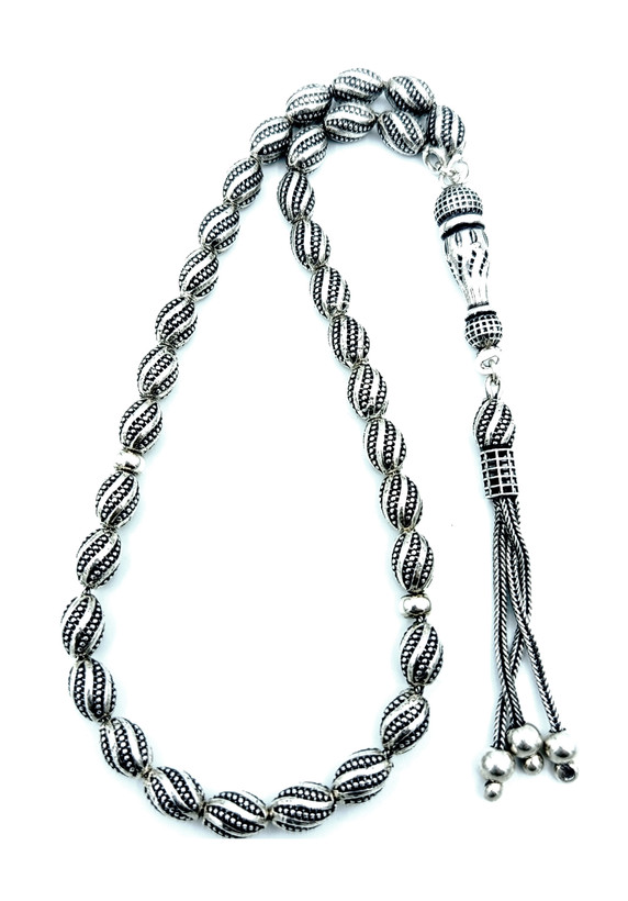 تسبیح تمام نقره