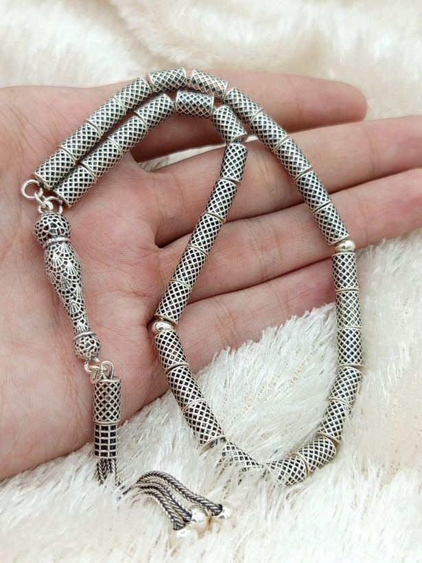 تسبیح تمام نقره اصلی