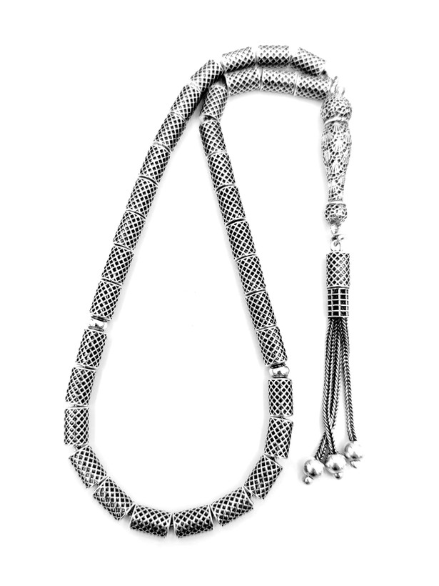 تسبیح نقره ساخت ترک